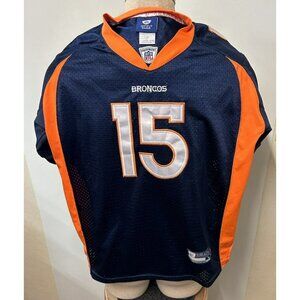 NFL Reebok On Field Denver Broncos Tim Tebow #15 Jersey Youth L